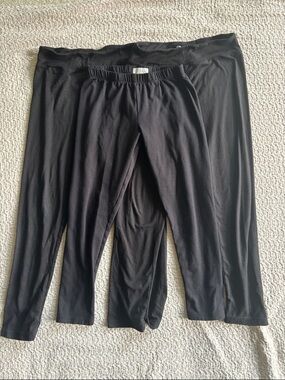 btween Black Kids Leggings Trio